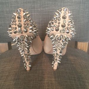Sam Edelman Crystal and Spike Heels